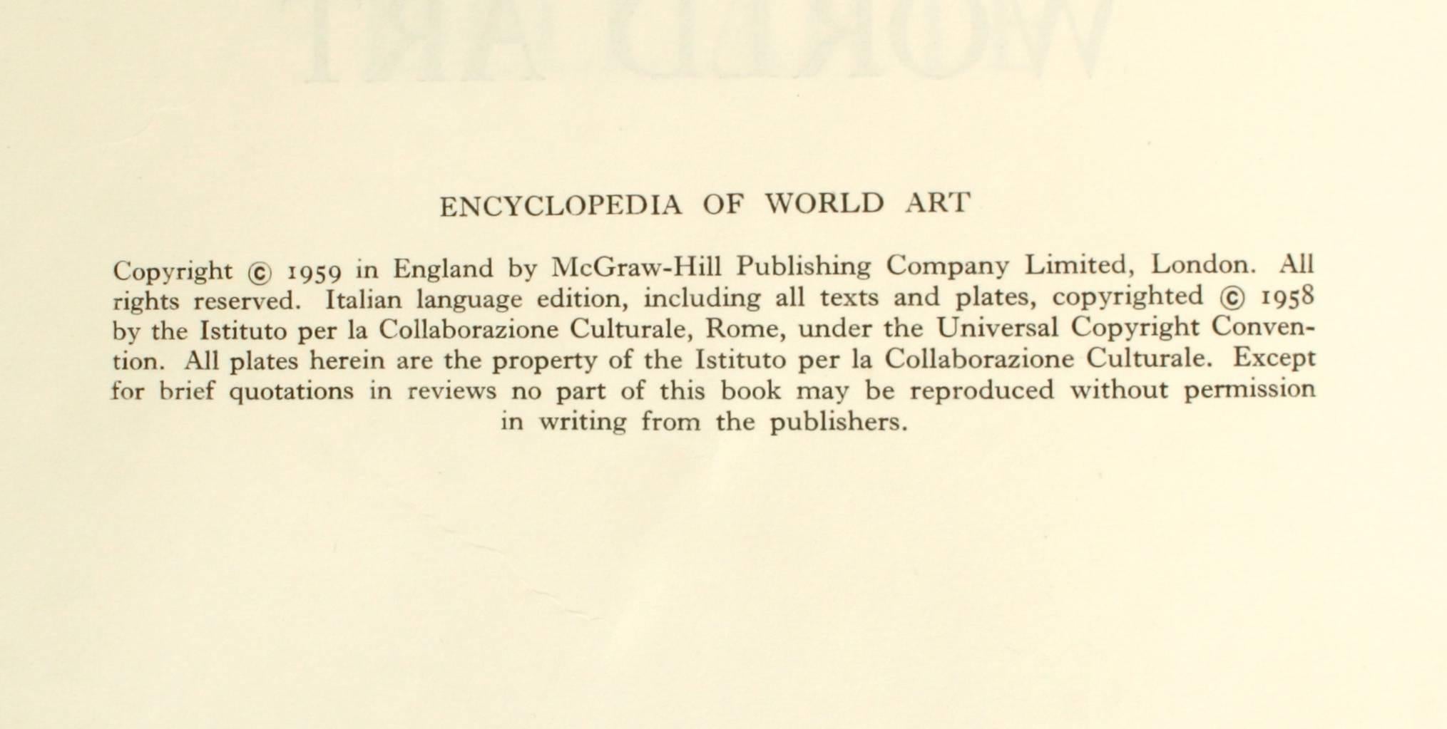 Encyclopedia of World Art, 15 Volume Set 3
