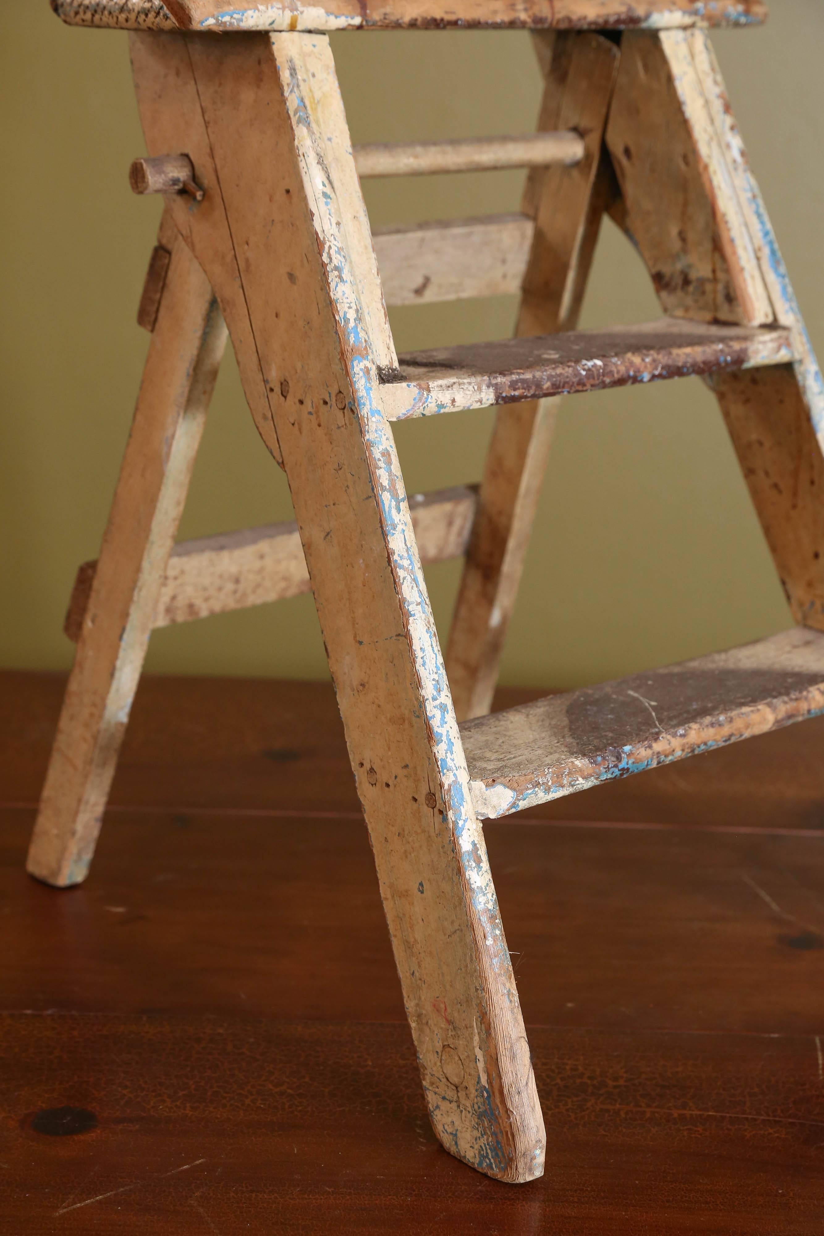 folding wooden ladders