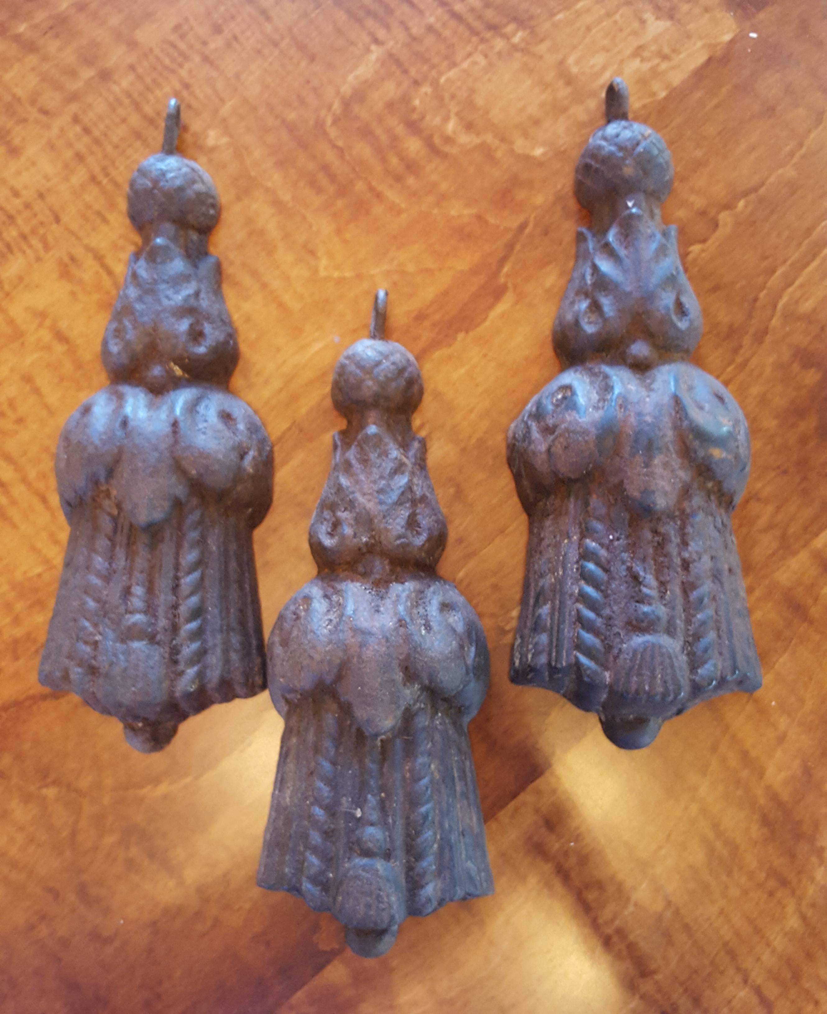 antique cast iron scale weights