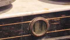 Antique French Marble-Topped Scale