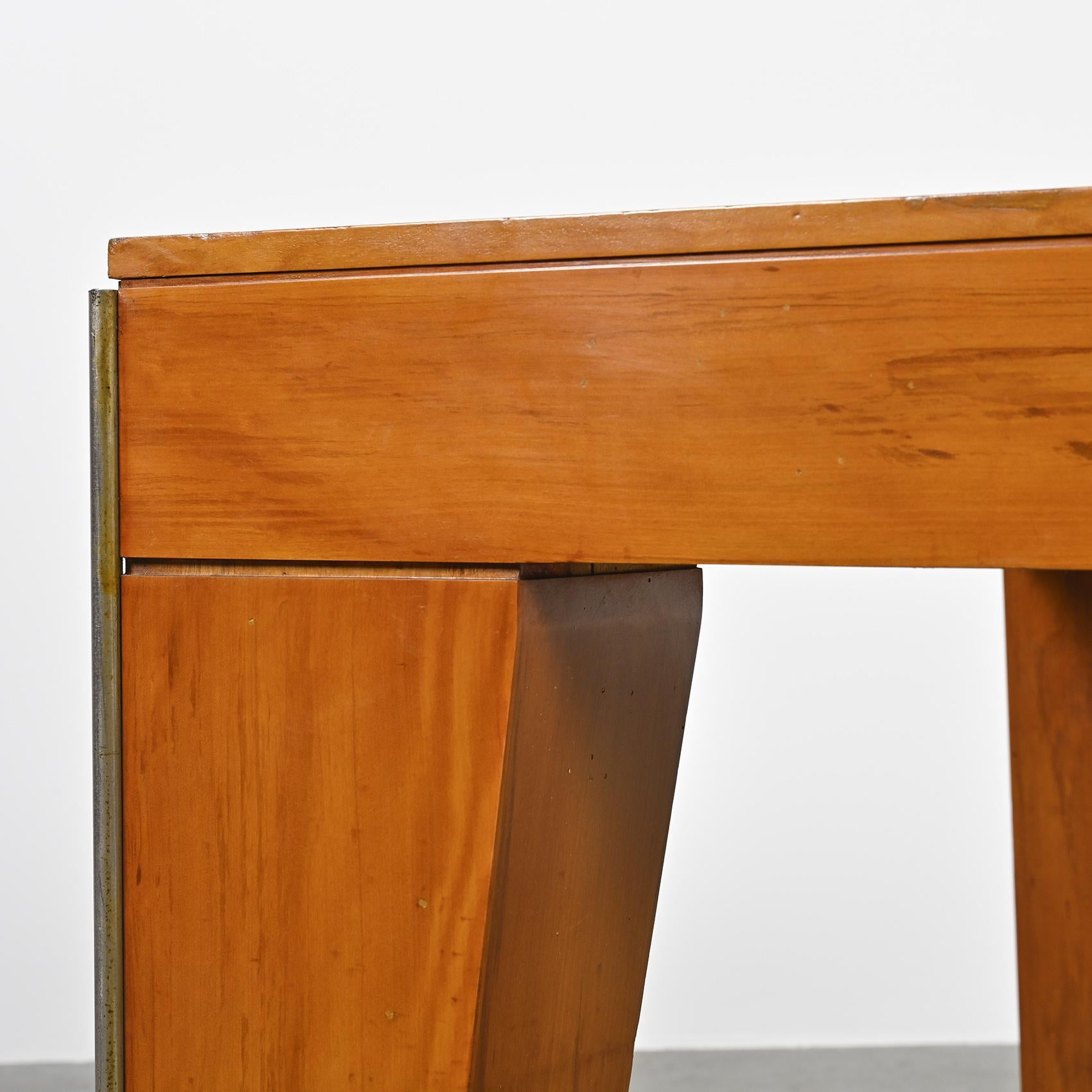 20th Century André Sornay : Rare extension table, France circa 1930 For Sale