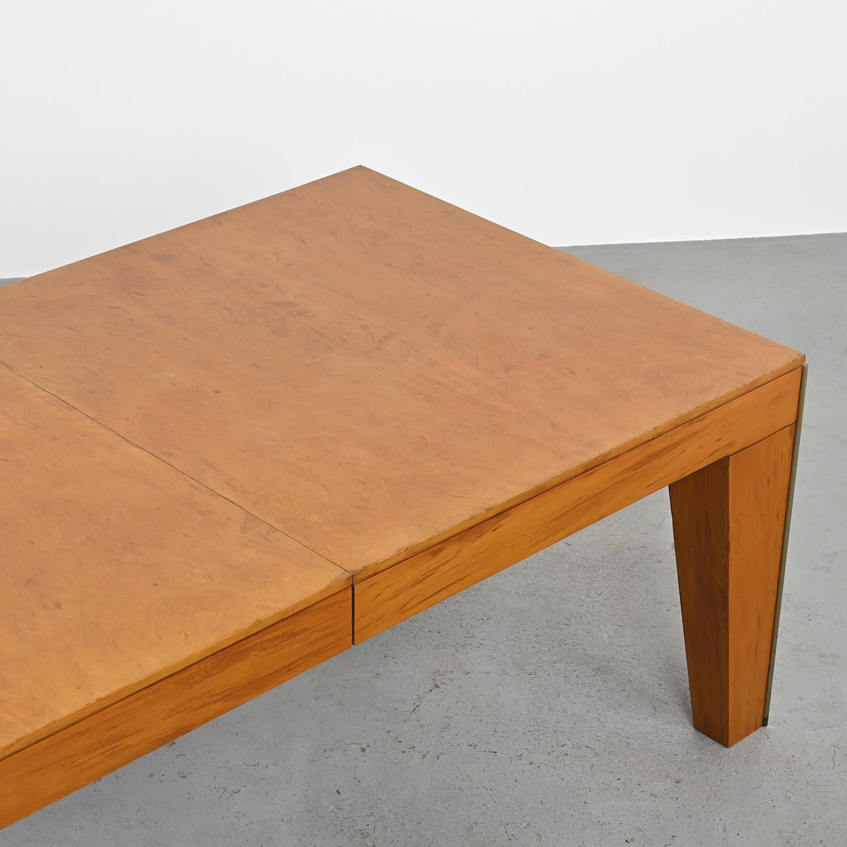 André Sornay : Rare extension table, France circa 1930 For Sale 2