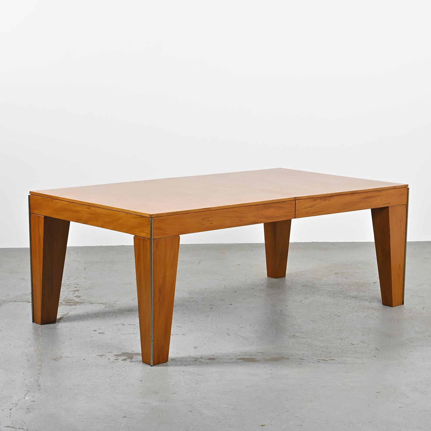 André Sornay : Rare extension table, France circa 1930 For Sale 3