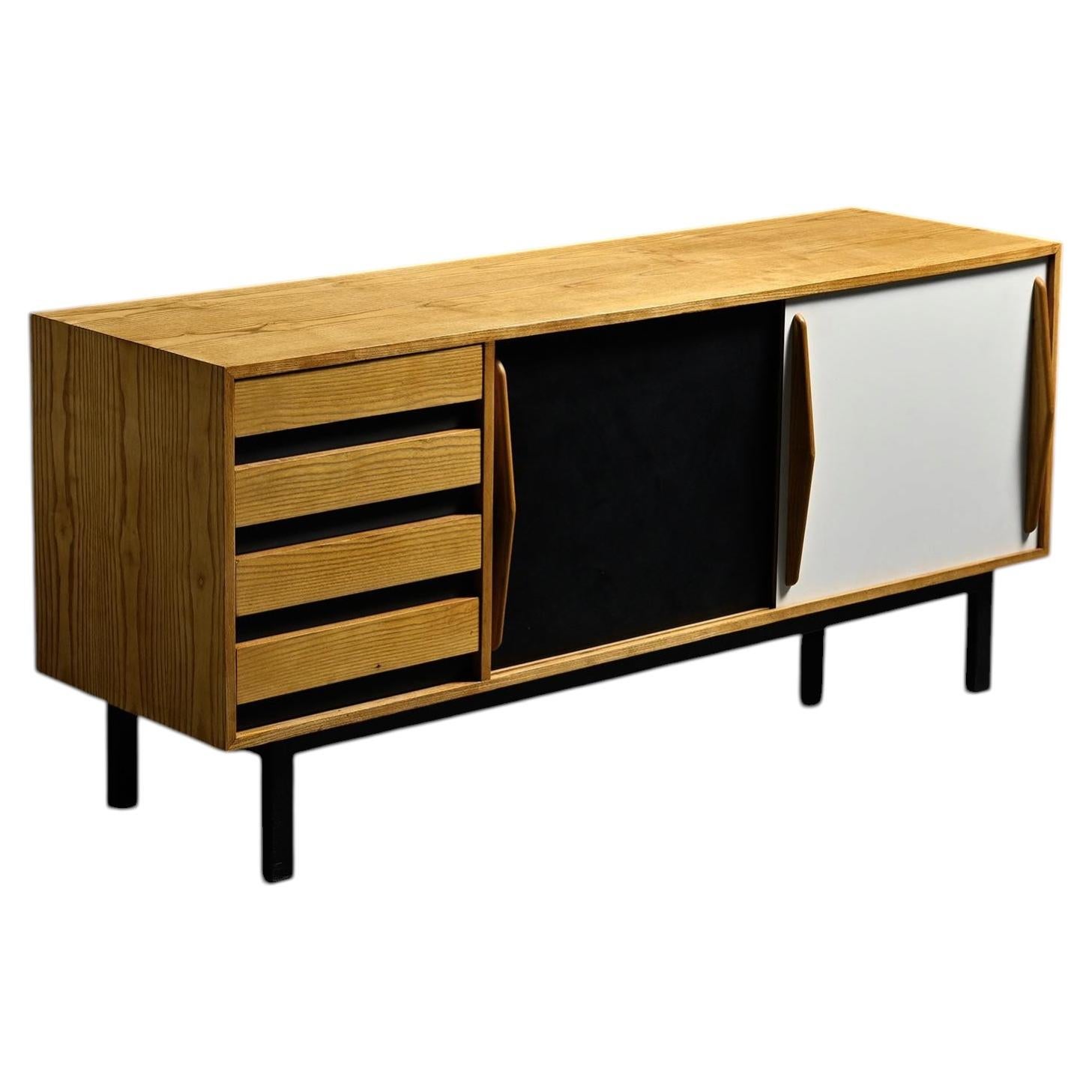 Ash Cansado Sideboard by Charlotte Perriand, Steph Simon circa 1960