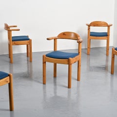 Armchairs by Vamdrup Stolefabrik, Denmark, circa 1970, Set of 6