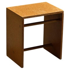 Chipboard stool by Max Bill, Ulm, circa 1962