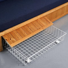 Lit de repos « Les Arcs » de Charlotte Perriand, design moderne du milieu du siècle