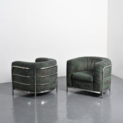 Pair of Onda armchairs by De Pas, D'Urbino & Lomazzi for Zanotta