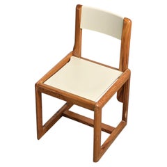 Mid-Century Modern Chair by André Sornay, Solid Wood, France, 1960