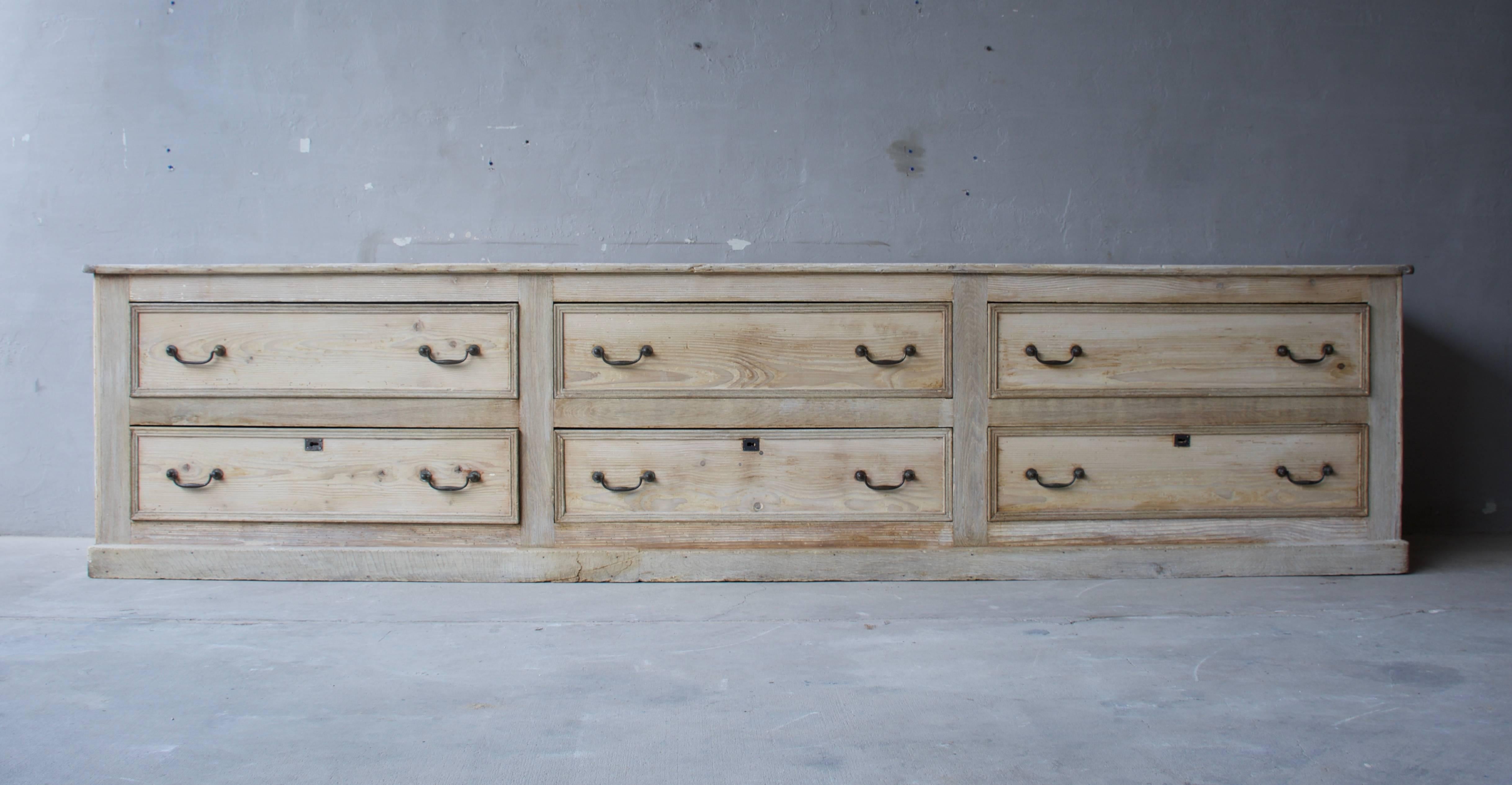 19th Century French Shop Counter