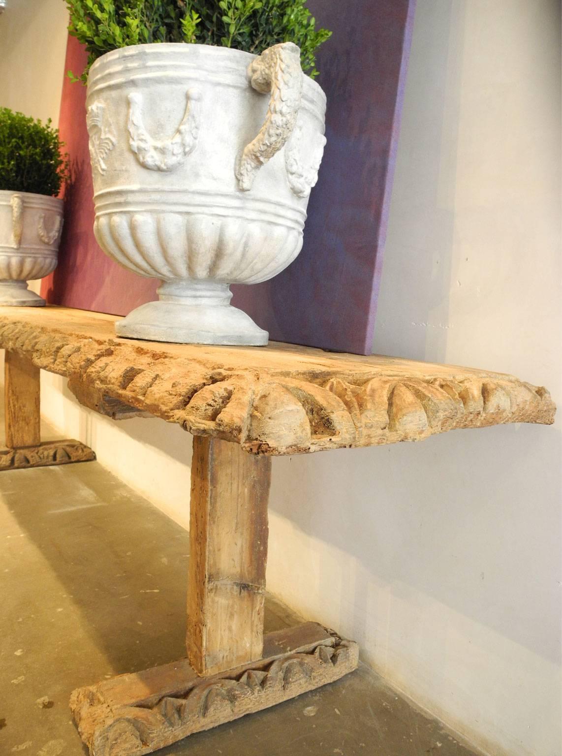 18th Century and Earlier Antique Spanish Table from the 16th Century 