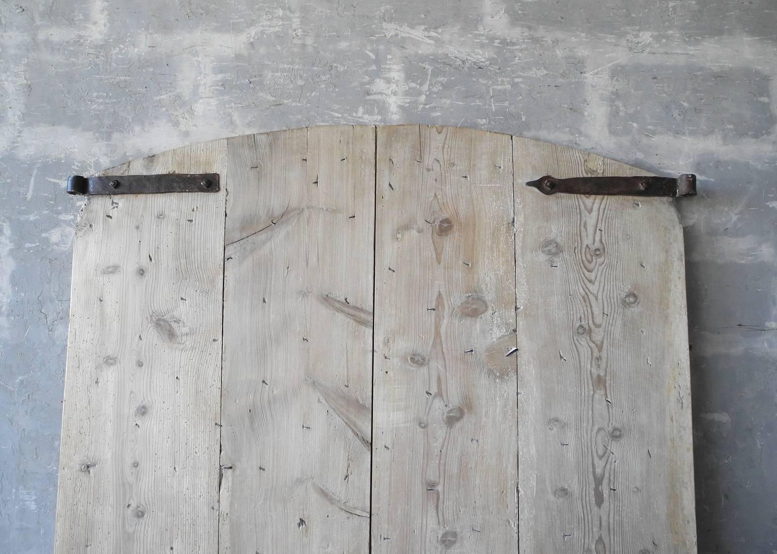 18th Century and Earlier Antique 18th Century Nailhead Doors from a 