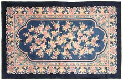 Semi Antique Chinese Art Deco Rug - 5' x 7'9"