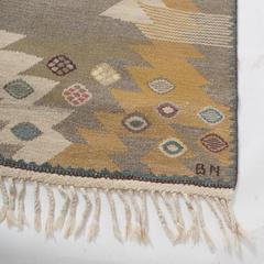 Barbro Nilsson "Tanga" (Seaweed) Rug for MMF, 1955