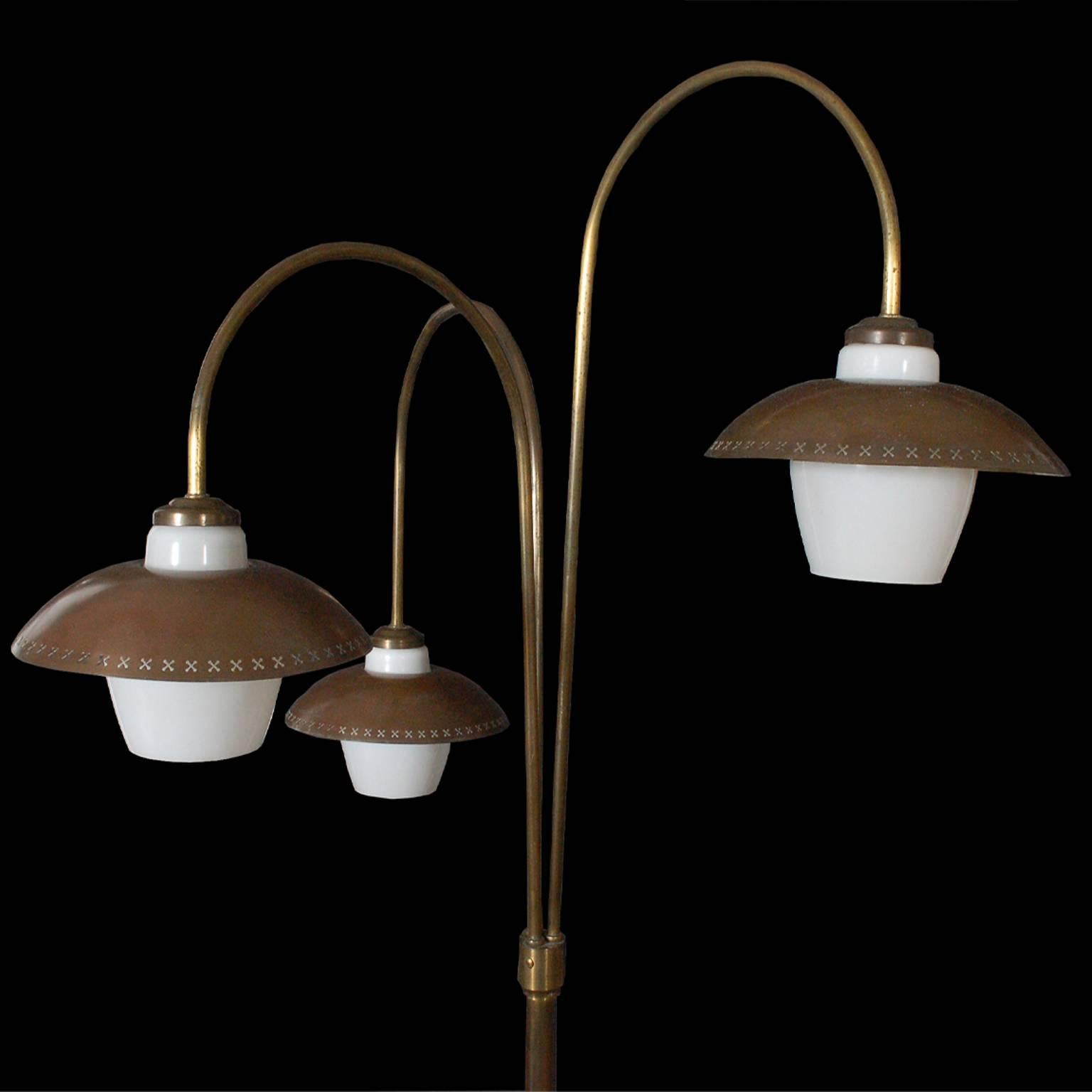 Scandinavian Modern Floor Lamp Attributed to Bent Karlby