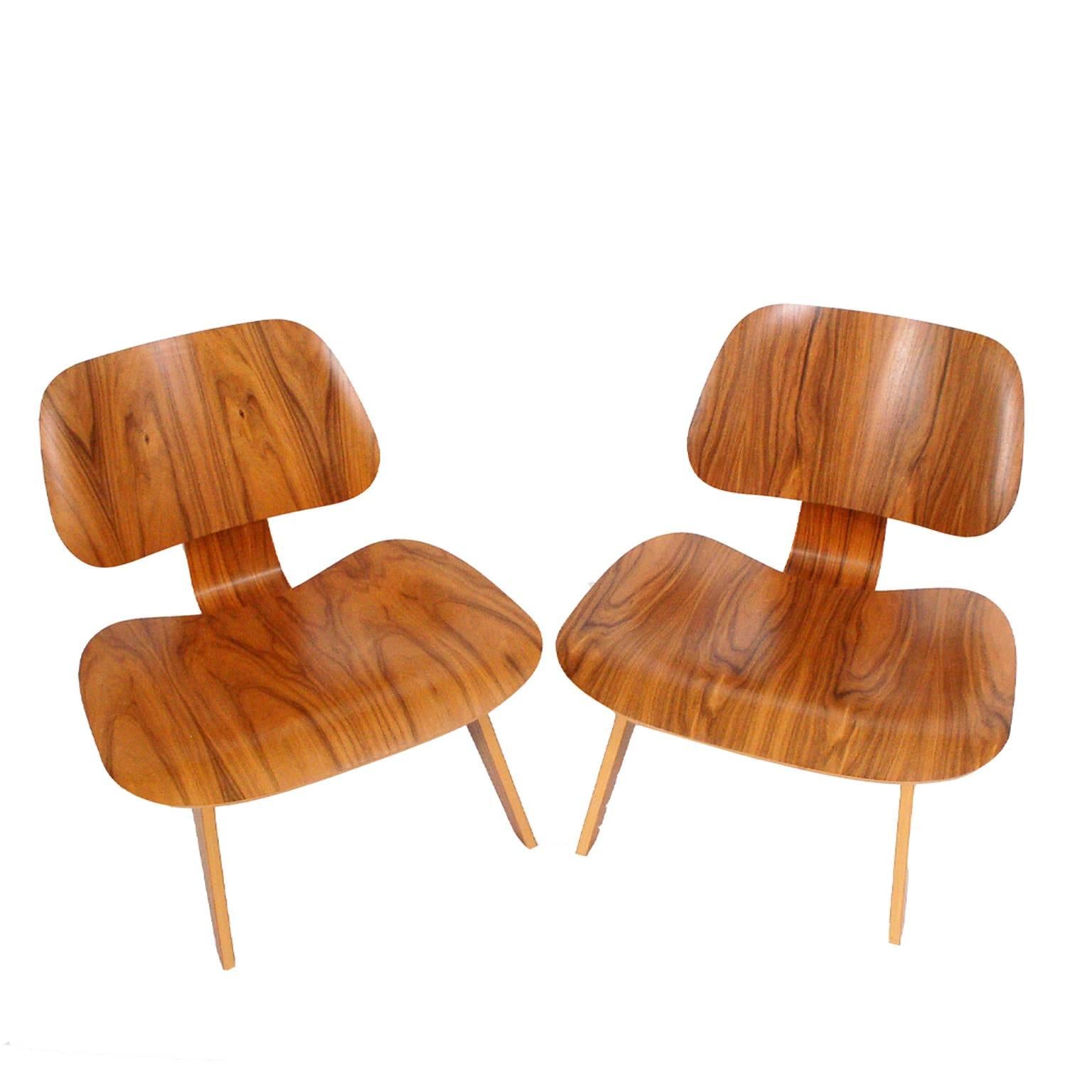 American Two LCW Lounge Chairs by Charles Eames