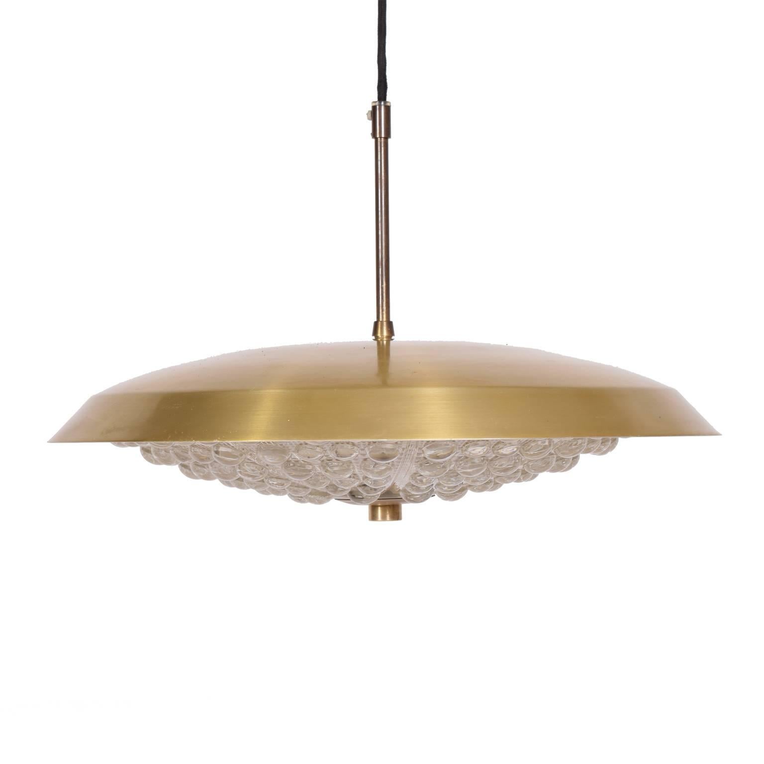 Pendant Lamp "Stella" by Carl Fagerlund for Orrefors/Lyfa