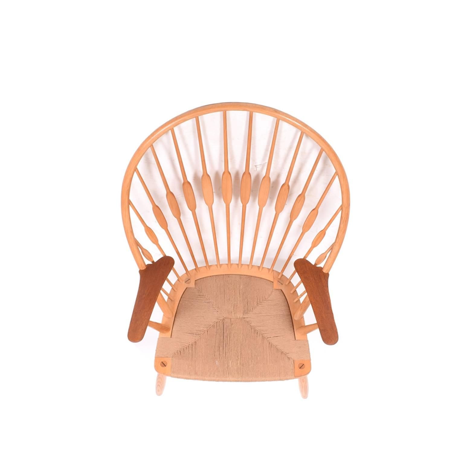 Peacock Chair by Hans Wegner for Johannes Hansen In Excellent Condition In Hudson, NY