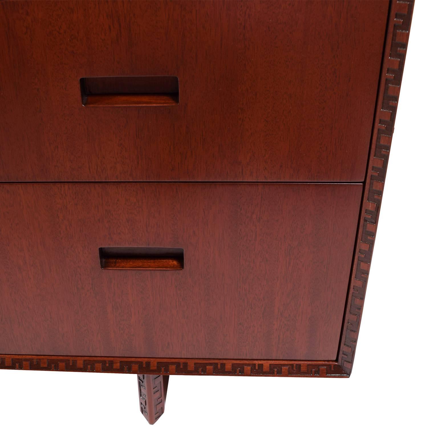 Mid-20th Century Chest of Drawers with Shelf by Frank Lloyd Wright