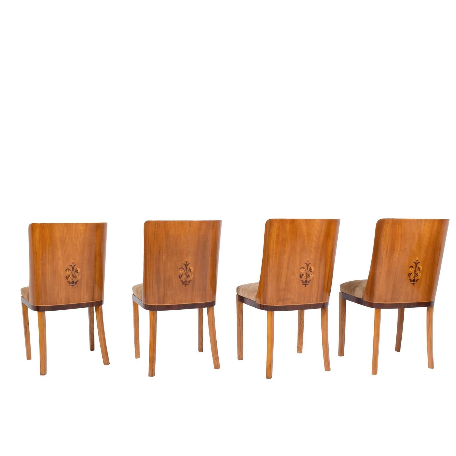 Important and Rare Chairs by Otto Schulz for Boet, 1920s