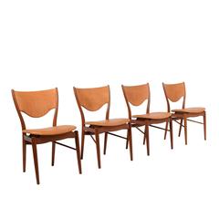 Four Finn Juhl Model BO-63 Side Chairs 2