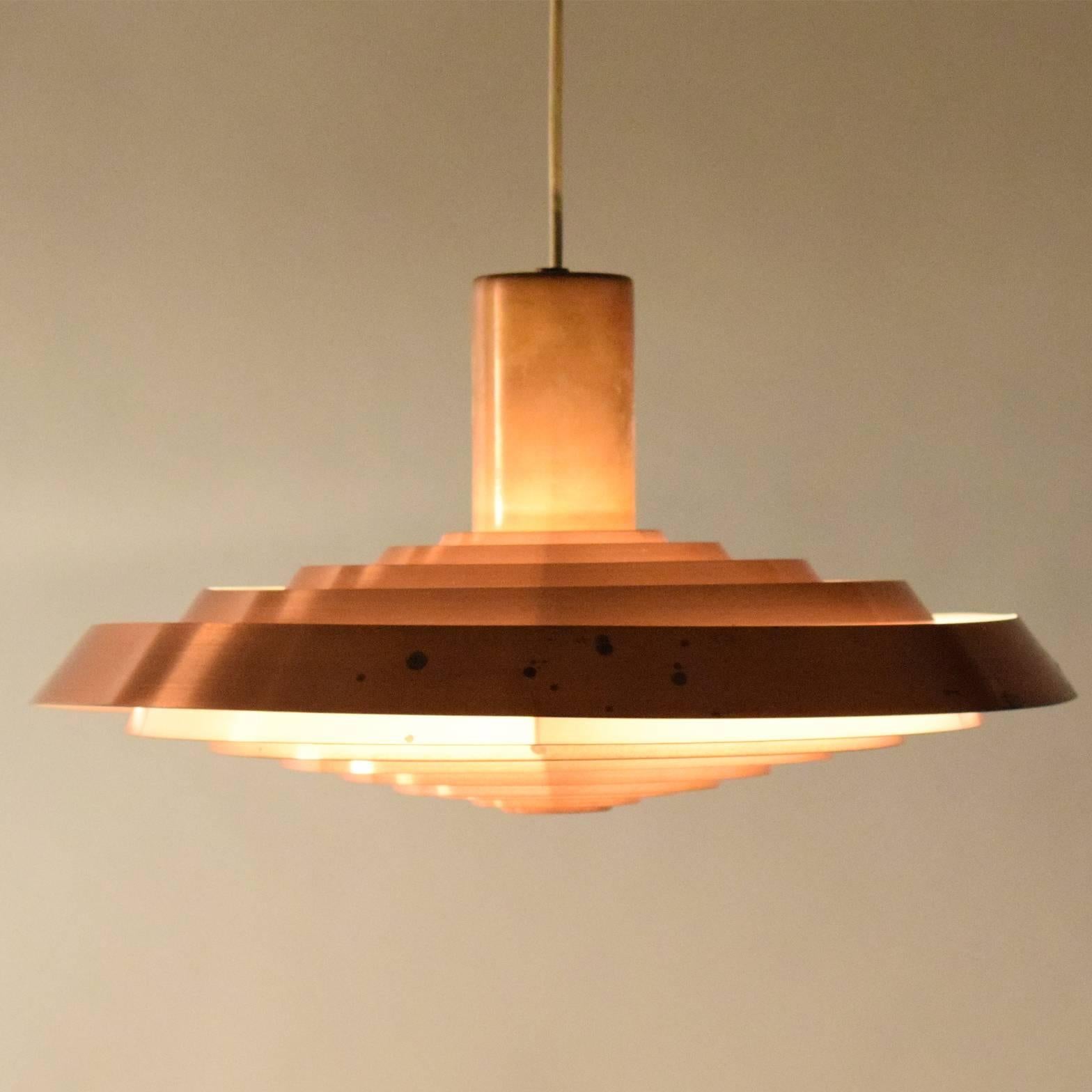 Danish Plate Pendant Lamp by Poul Henningsen for Louis Poulsen