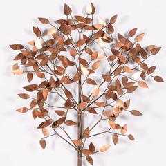 Tree Wall Sculpture by Curtis Jere