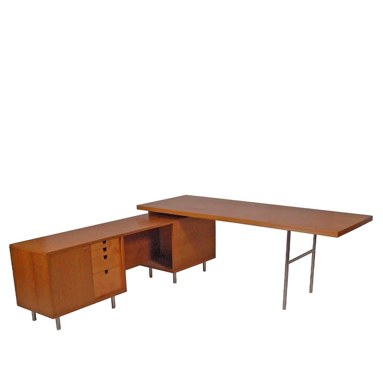 American Executive Office Group Desk by George Nelson 1952 for Herman Miller