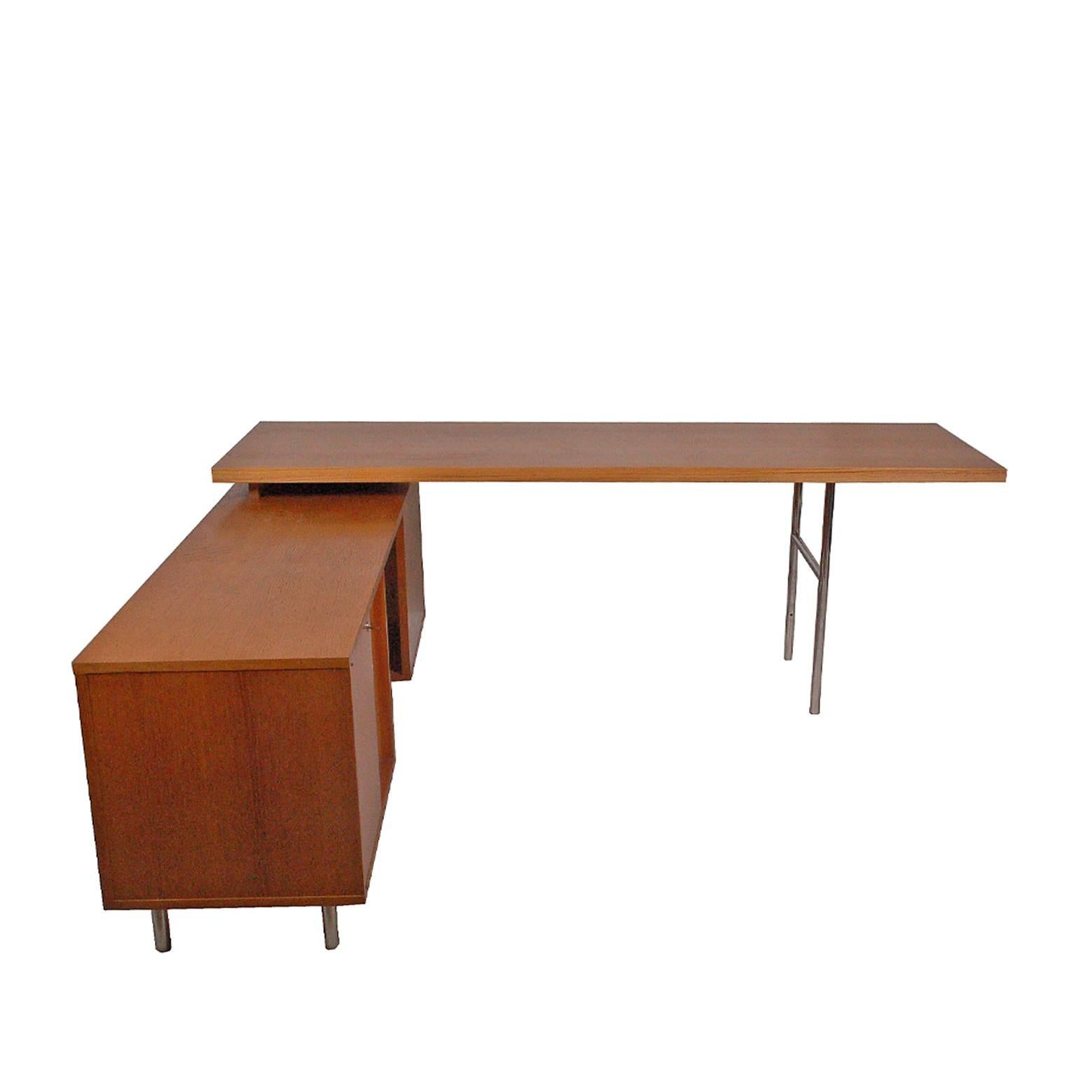 Executive Office Group Desk by George Nelson 1952 for Herman Miller In Good Condition In Hudson, NY