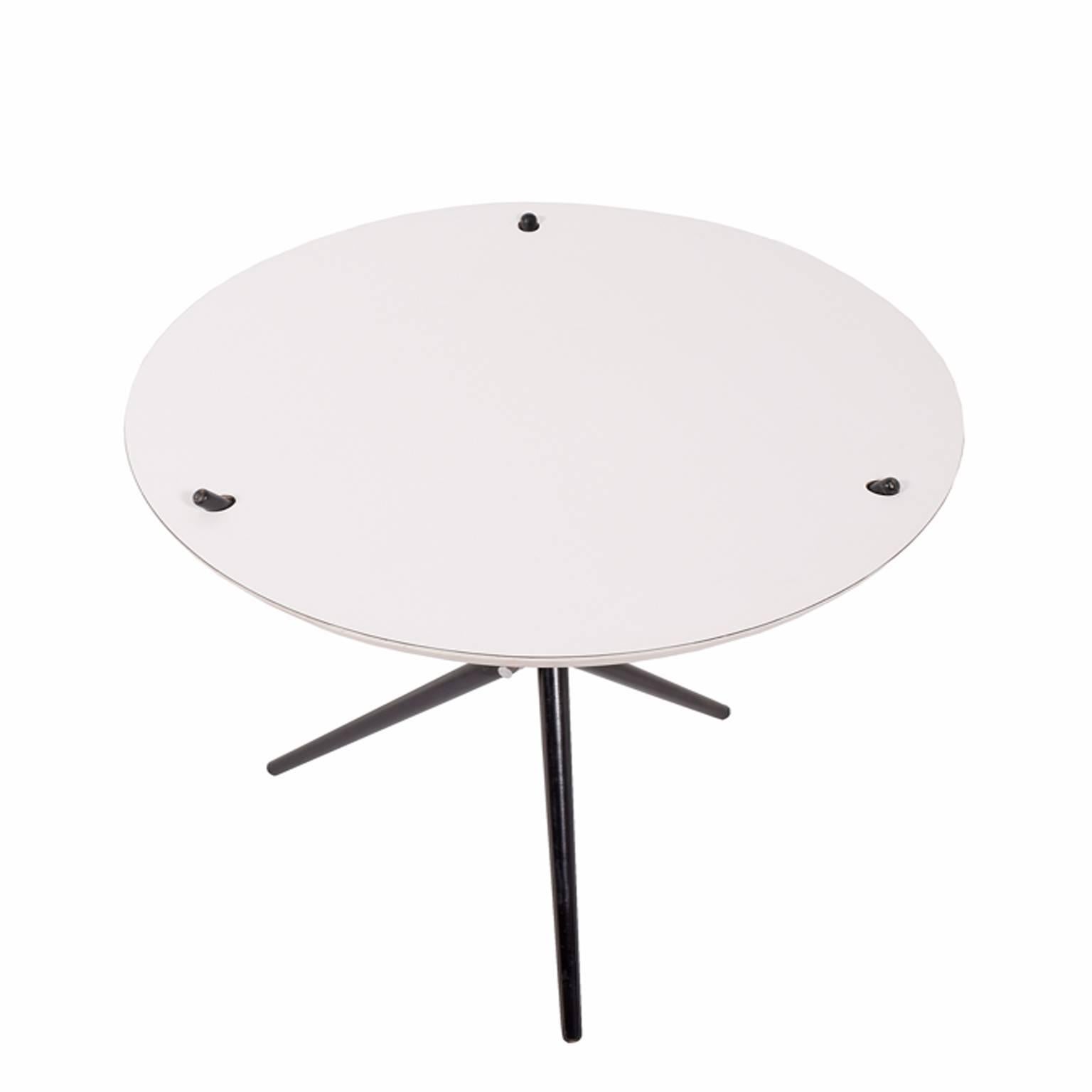 Modern Orly Small Tripod Table by Hans Bellmann for Knoll Associates