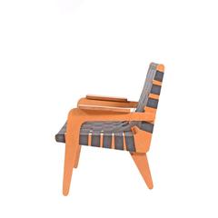 1940s Klaus Grabe Plywood Armchair