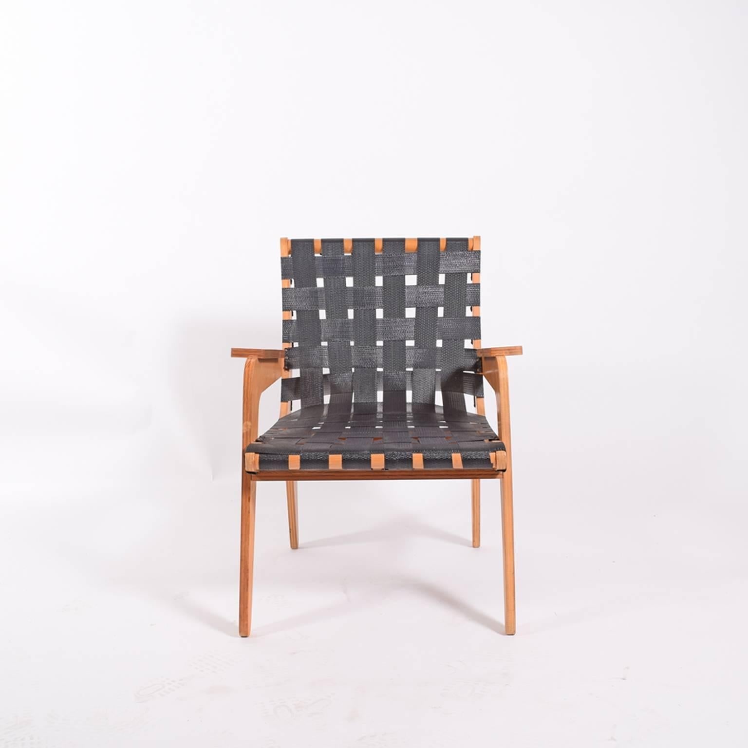 American 1940s Klaus Grabe Plywood Armchair For Sale