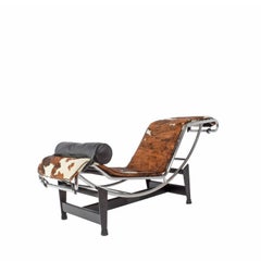 LC4 Chaise Longue Designed by Le Corbusier, Perriand Jeanneret Made by Cassina