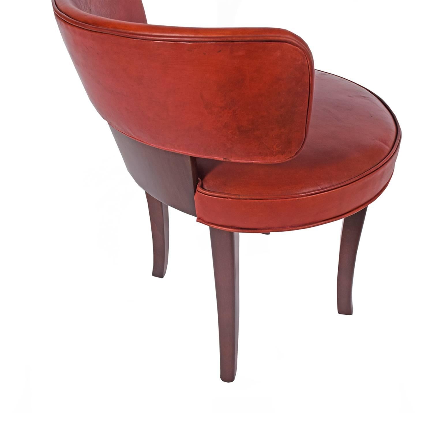 1930s Architect Designed Danish Vanity Chair 1
