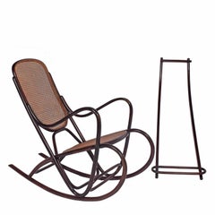 1920s Bentwood Italian Rocker Attributed Antonio Volpe