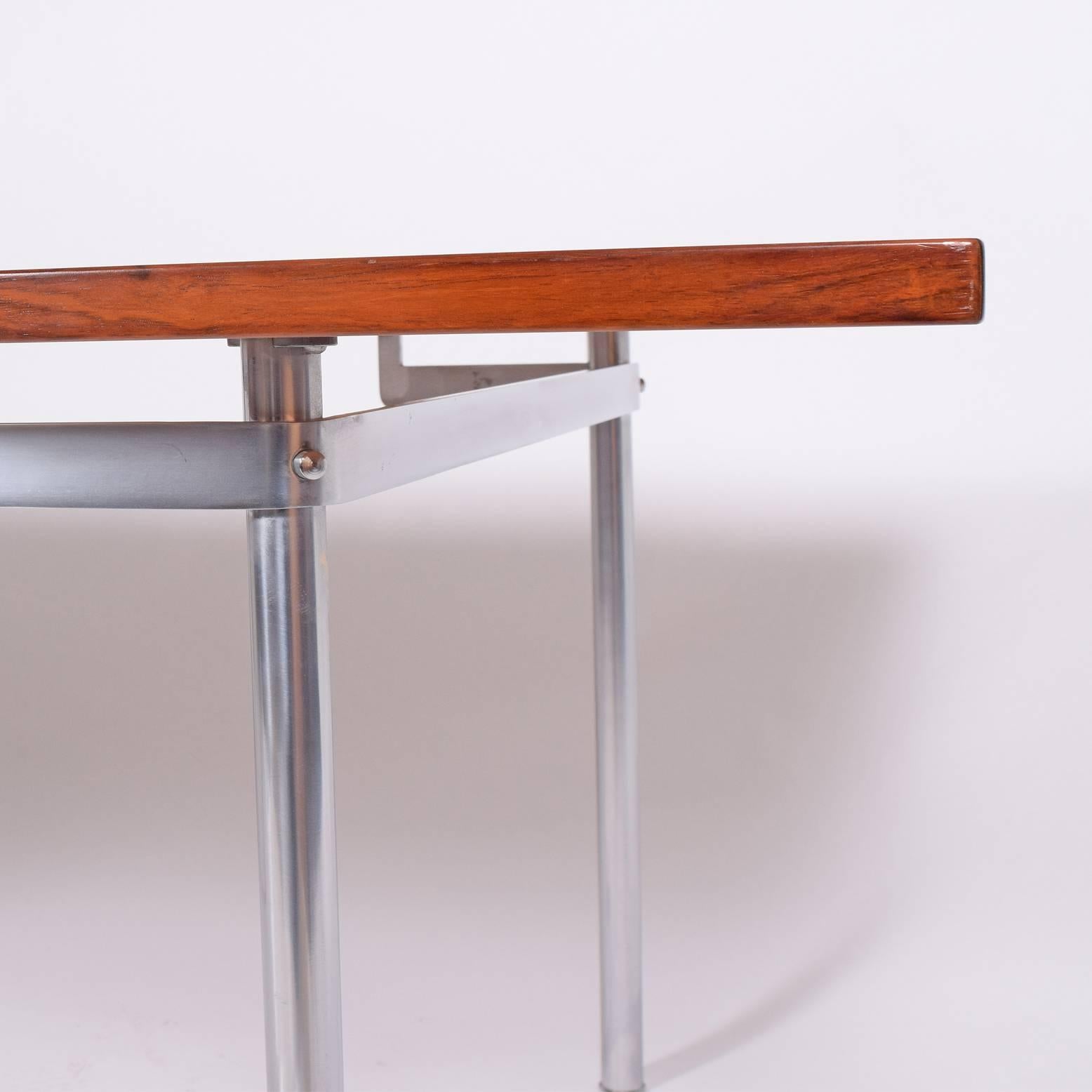 Mid-20th Century Working Dining Rosewood Table by Hans Wegner #AT-318 for Andreas Tuck For Sale
