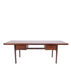 Rosewood Desk by Peter Hvidt and Orla Mølgaard Nielsen for Pontoppidan