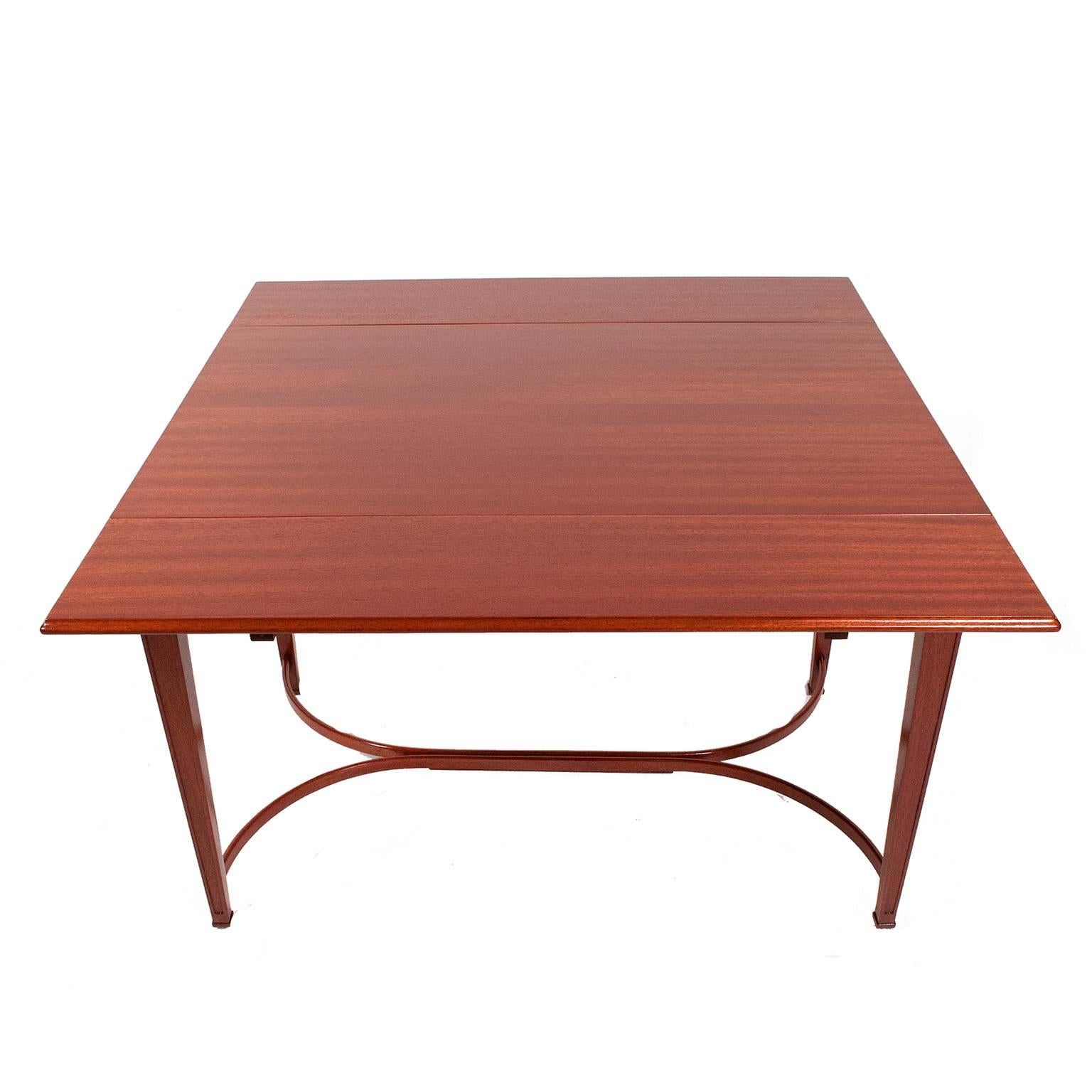 Mid-20th Century Frits Henningsen Occasional Table with Extensions