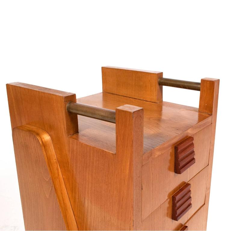 1950s Italian Architect Designed Nightstand at 1stdibs