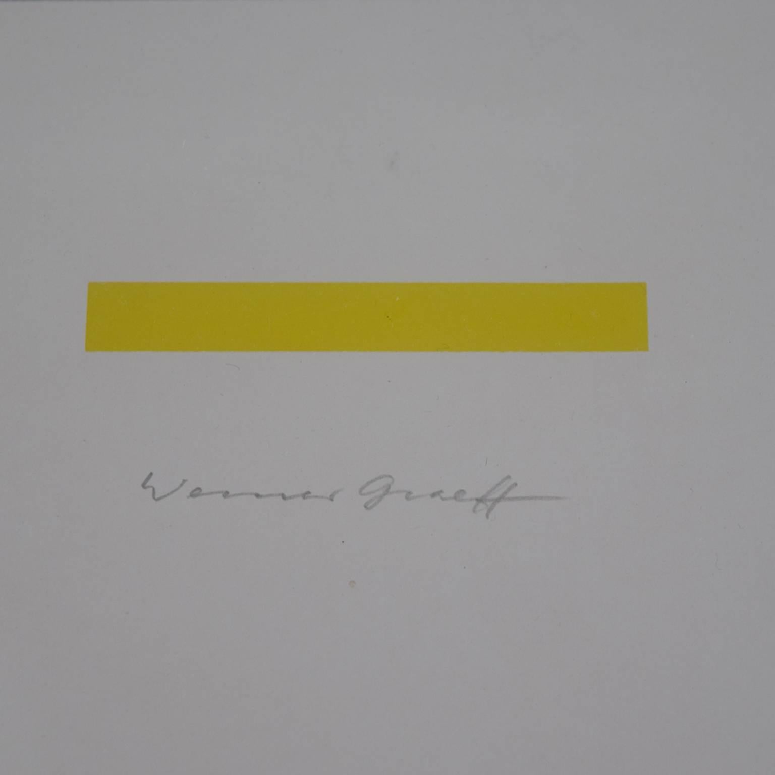 Werner Graeff Constructivist Screen Prints 1