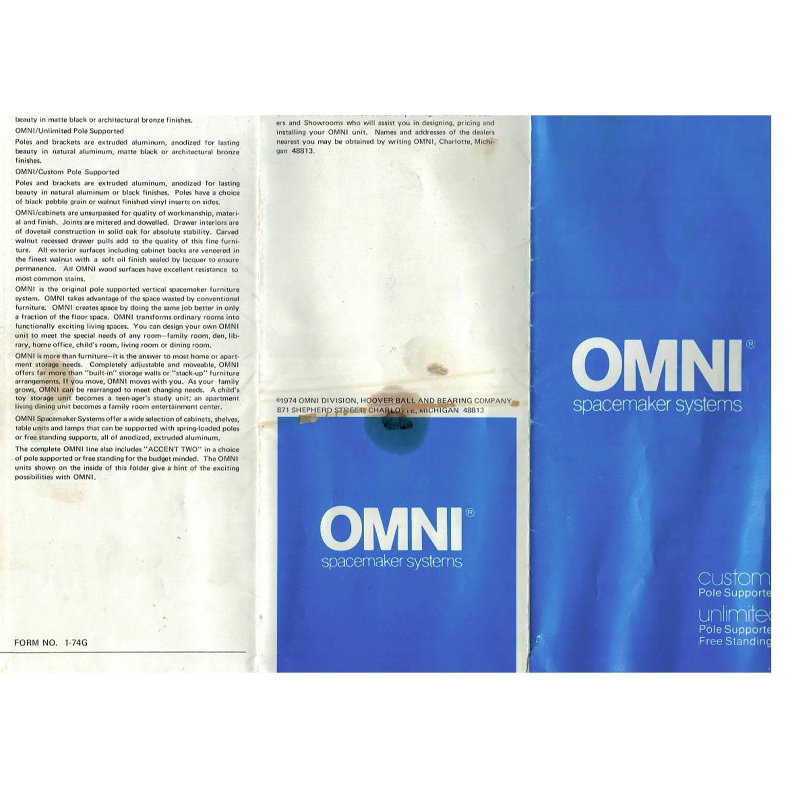 Omni/Unlimited Freistehender Raumteiler von George Nelson and Associates (Mitte des 20. Jahrhunderts)