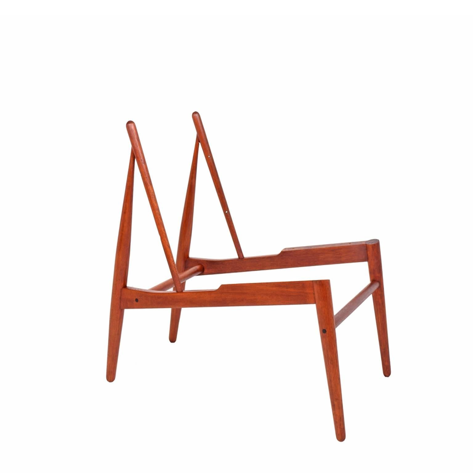 Pair of easy Chairs by Ib Kofod-Larsen for Christensen & Larsen 2