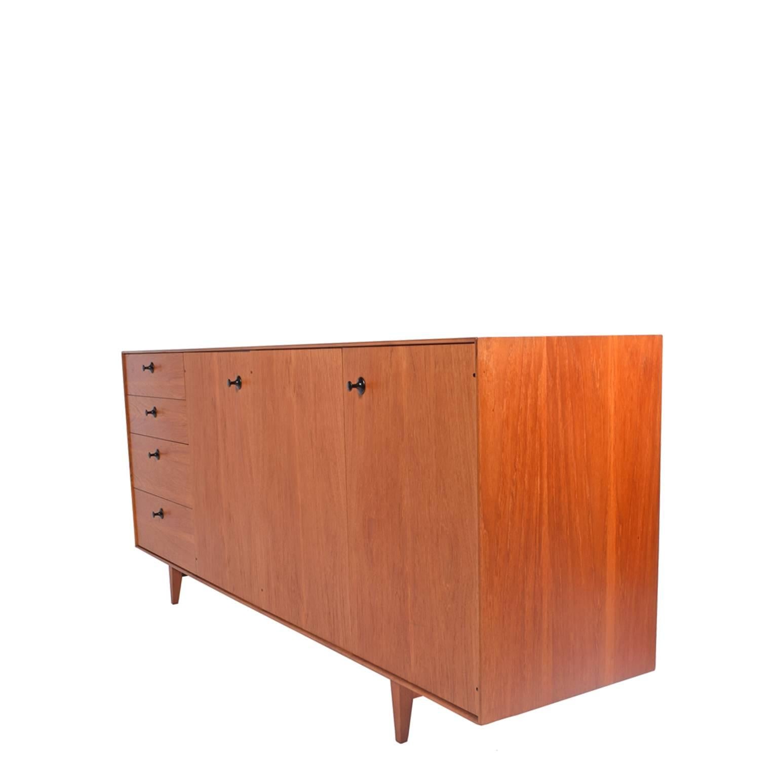 American Teak Thin Edge Cabinet by George Nelson and Associates for Herman Miller
