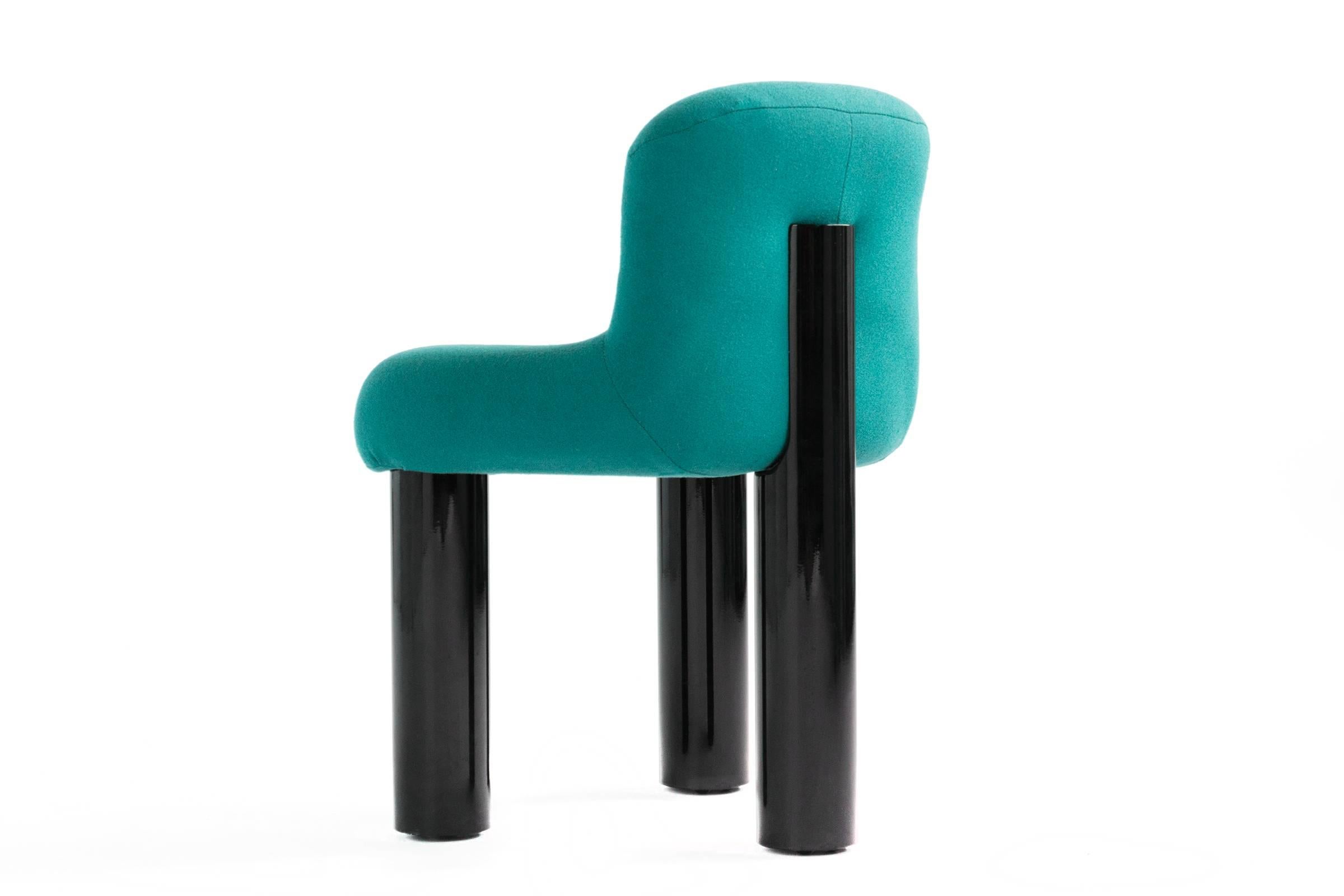 Mid-Century Modern Set of Six Cini Boeri Botolo Chairs for Arflex