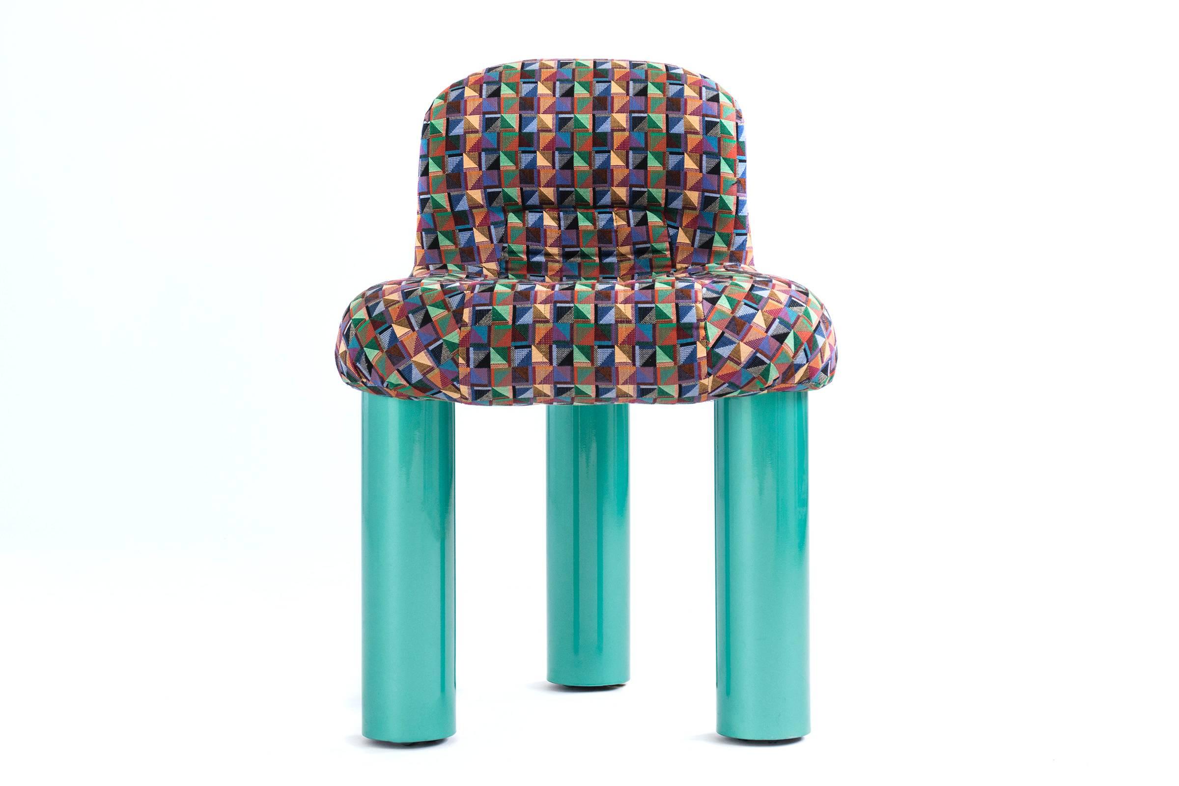 Italian Set of Six Cini Boeri Botolo Chairs for Arflex