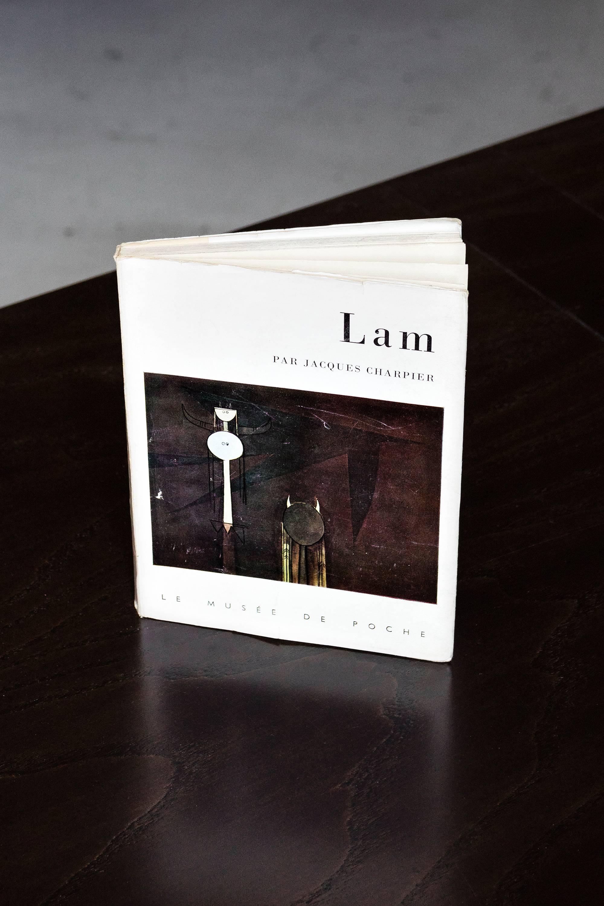 Lam First Edition Signed and with Drawing by Wifredo Lam In Good Condition In Chicago, IL