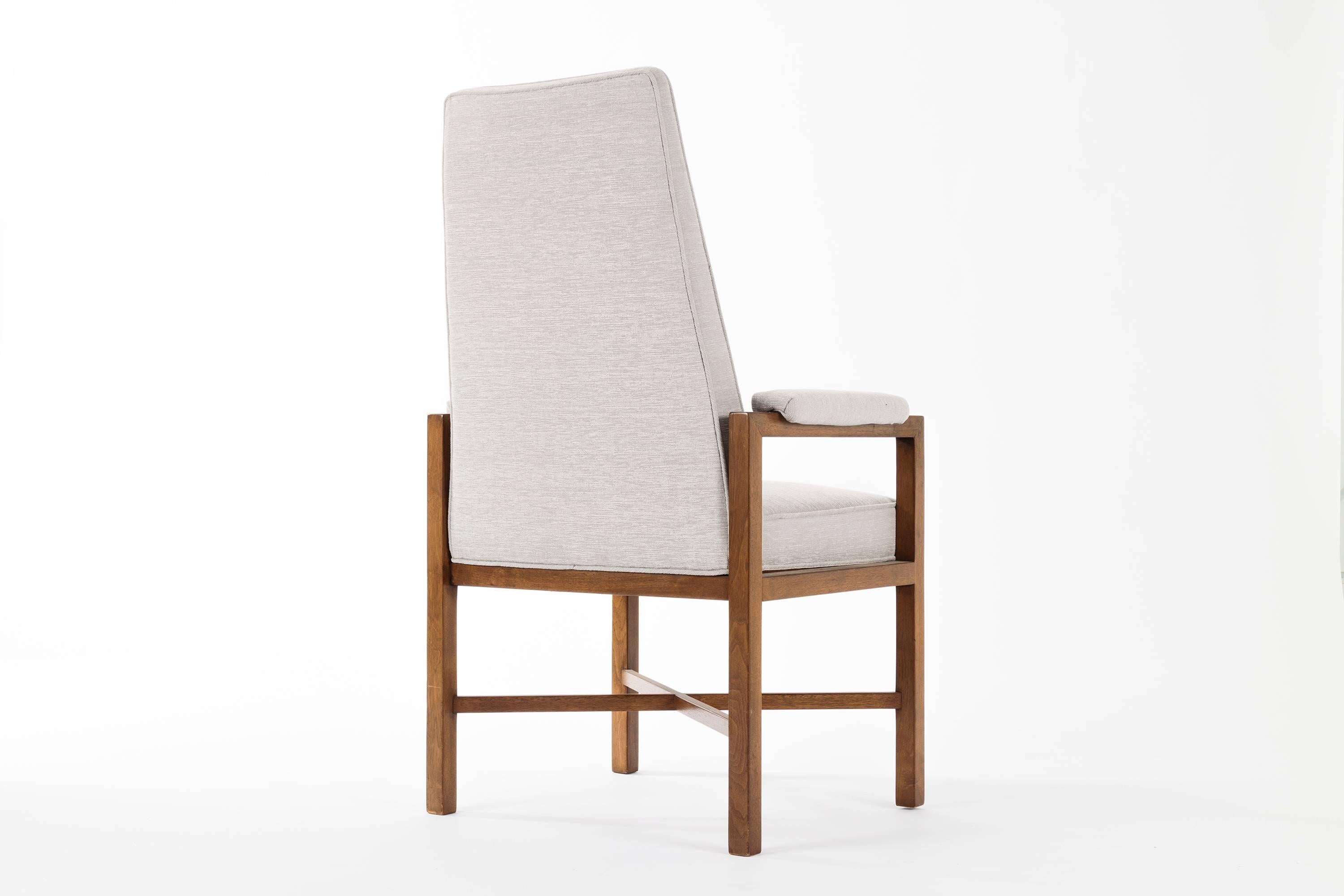Edward Wormley Set of Eight Dining Chairs for Dunbar 1