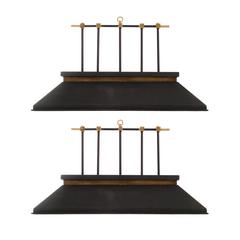 Pair of Billiard Lamps in the Manner of Gio Ponti 10