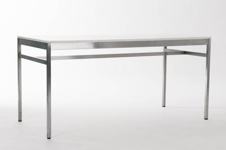 Marble Desk for Knoll at 1stDibs