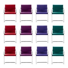 Mies van der Rohe Set of 12 Brno Chairs for Knoll International